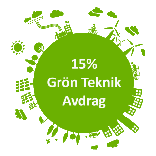 Utnyttja svenskt 20% subvention Grön Teknik